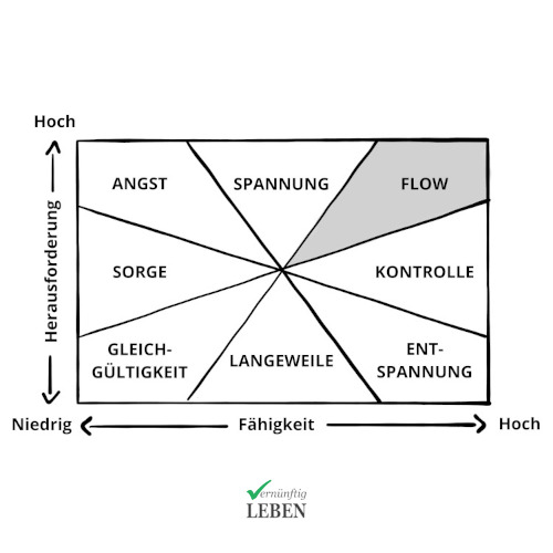 Gesunde Gewohnheiten: Flow Diagramm